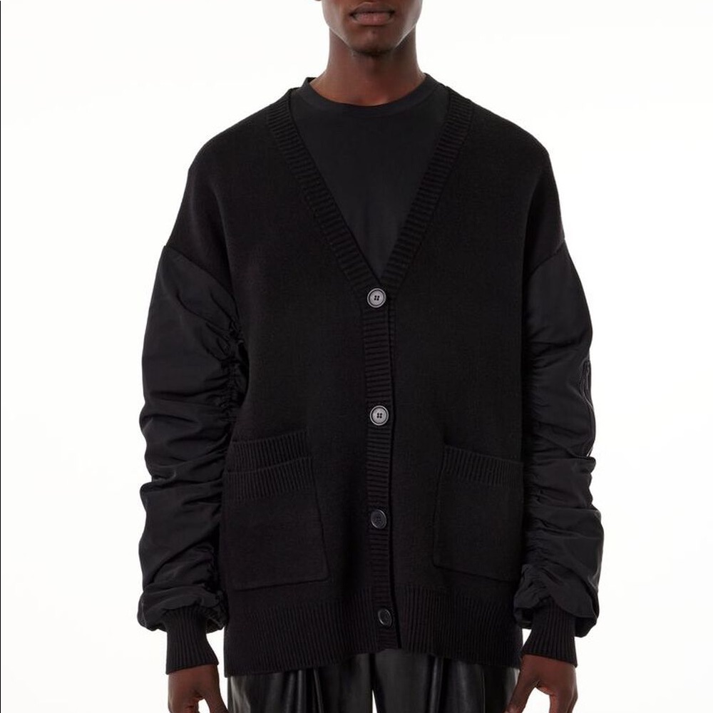 Unisex Forever 21 x Barneys New York Utility Cardigan Sweater
